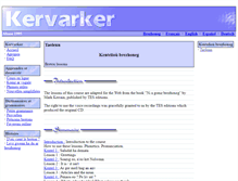 Tablet Screenshot of kervarker.org